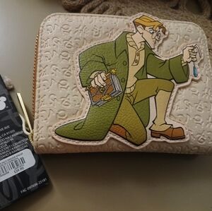 NWT DISNEY ATLANTIS MILO HARDTAG WALLET